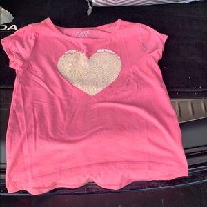 Girls pink T-shirt size 5/6